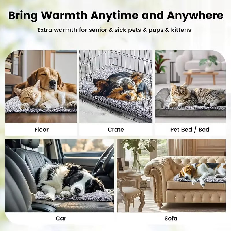 Self-Heating Pet Pad Blanket